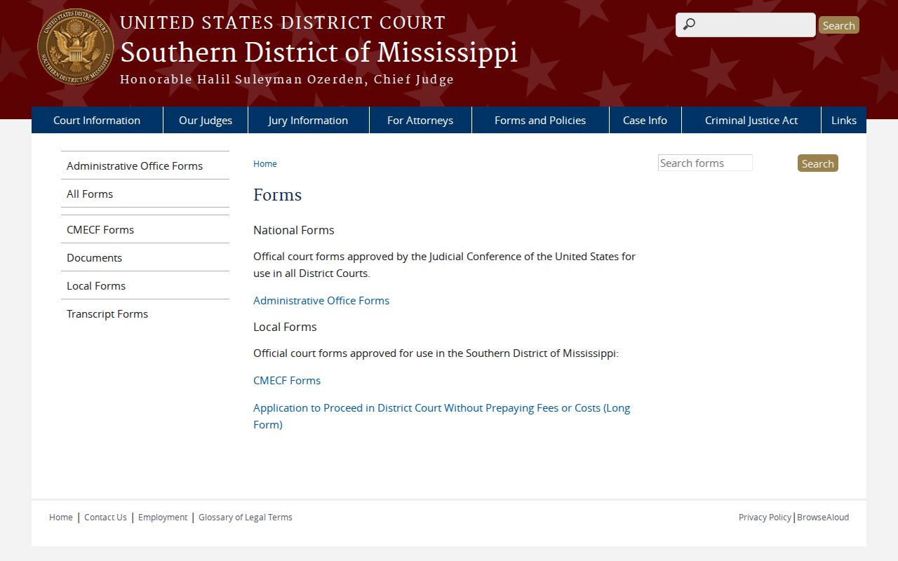 Lumberton court record federal national and local forms source