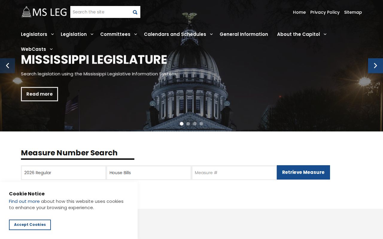Pearl River County traffic court records Mississippi Legislature code access